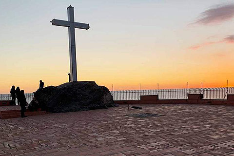 Monuments Near Playa San Cristobal - penon-del-santo