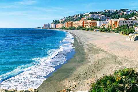 Things to See in Nerja --> Almuñécar Beaches