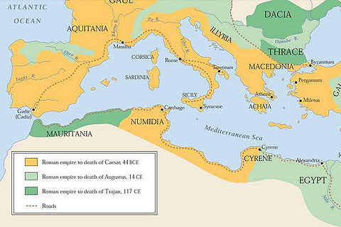 Almuñécar history - roman