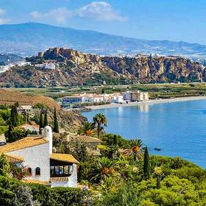 Salobreña - a village in the Costa Tropical of Spain