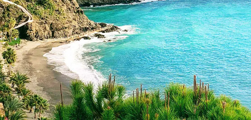 Almunecar Beaches - Playa Cabria