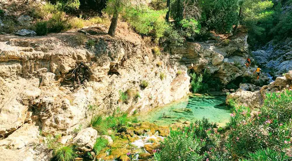 Junta de los Rios - first pools