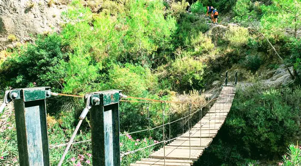 Junta de los Rios - Swinging Bridge