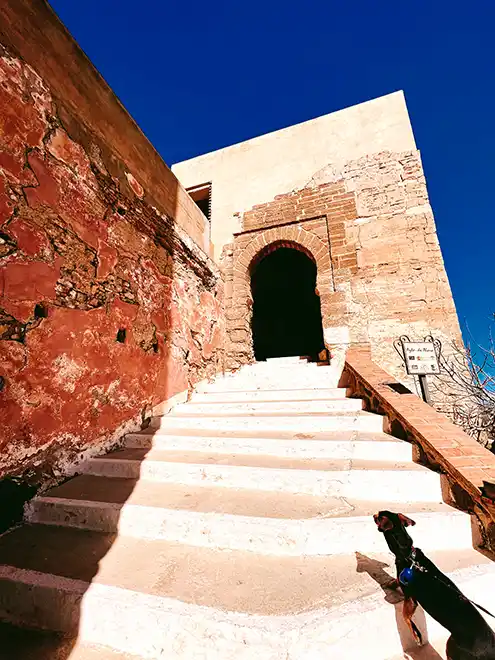 Castillo de Álora Malaga - Arco de herradura