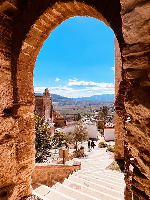 Castillo de Álora Malaga - Arco de herradura