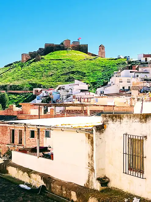 Álora Malaga - El Molino Bachiller con Vistas al Castillo