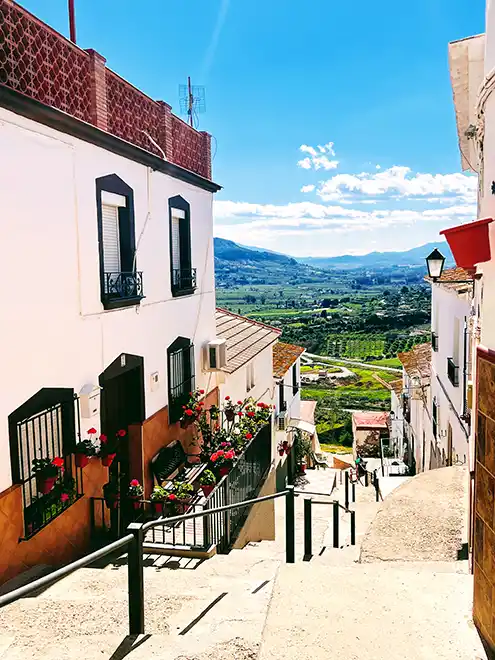Álora Malaga - Calles del casco antiguo