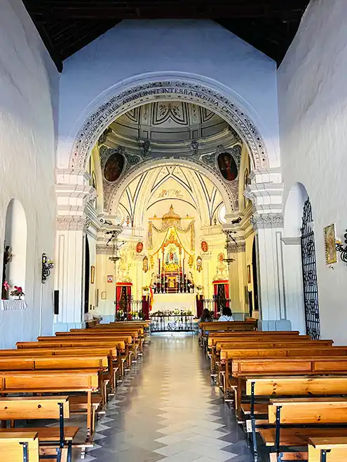 Álora Malaga- Convento de la Virgen de las Flores - Interior