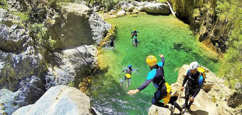 Canyoning - Granada - Rio Verde