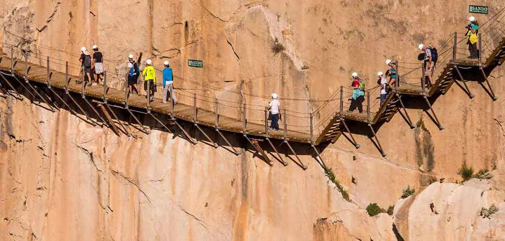 Caminito del Rey Horario - Salida de Pasarela