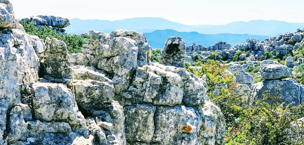 el Torcal de Antequera - Paisaje Lunar - Andalucía - España