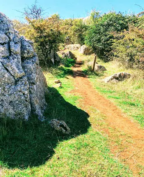 el Torcal de Antequera, España - Rutas de senderismo