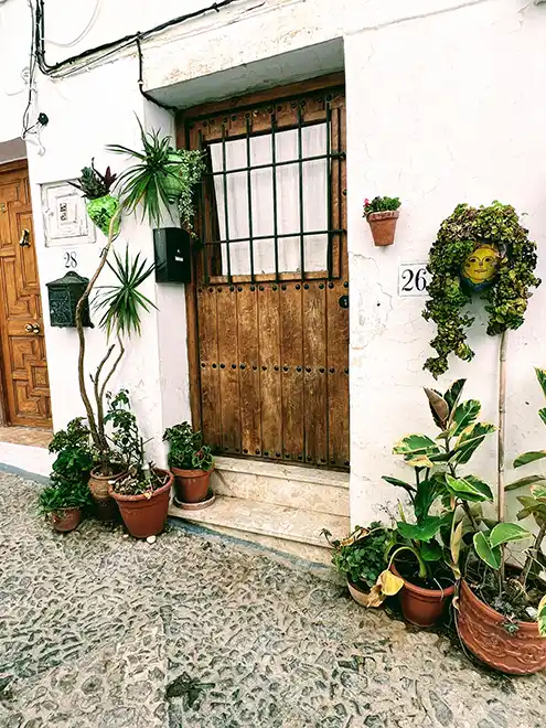 Beautiful Wooden Doors in the Frigiliana Old Town