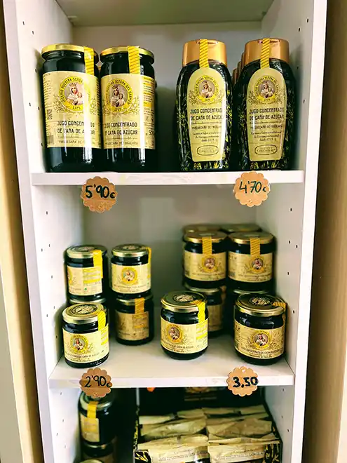 Compras en Frigiliana - Productos Locales - Miel de Caña