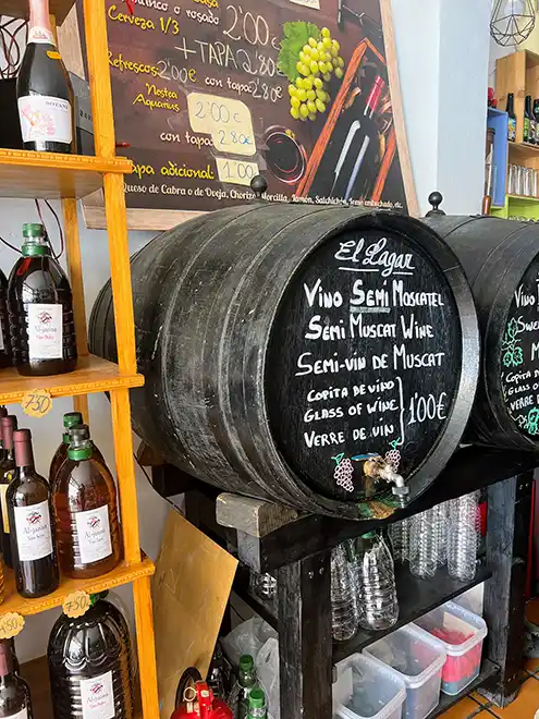 Compras en Frigiliana - Productos locales - Vinos