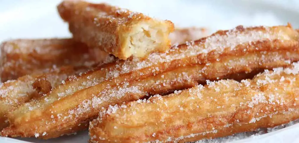 Churros in a Nerja Cafe