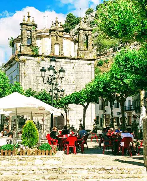 Grazalema, Spain - Plaza de España
