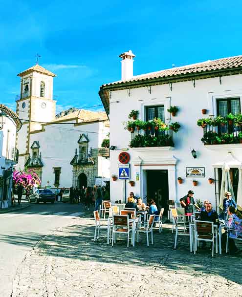 Grazalema, Spain - Plaza de España