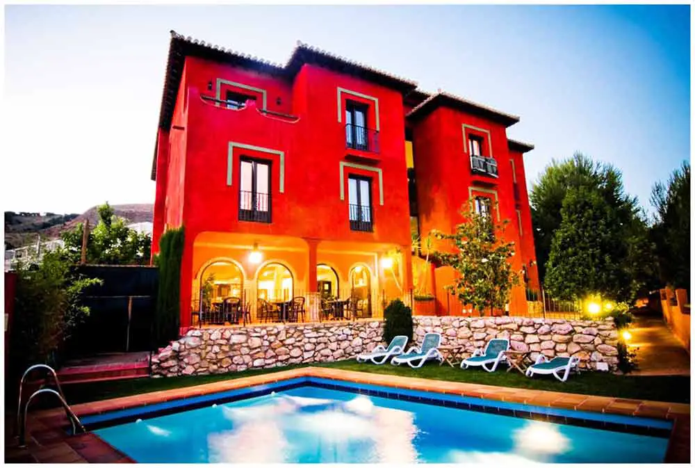 Hoteles con piscina en Granada - Hotel Boutique Cerro del Sol