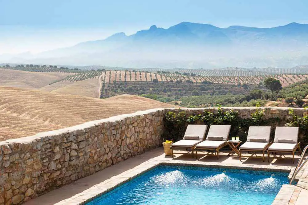 Hoteles con piscina en Granada - Hotel Cortijo del Marqués
