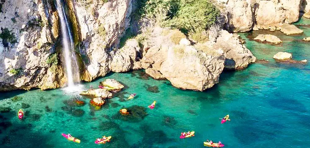 Kayak en Maro Cerro Gordo