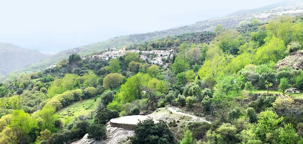 View of La Taha from the Medieval Route