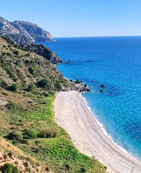 Playa de las Alberquillas - View from Above