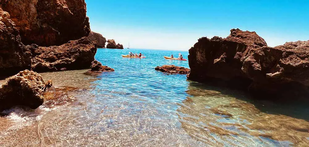 Playa la Caleta de Maro