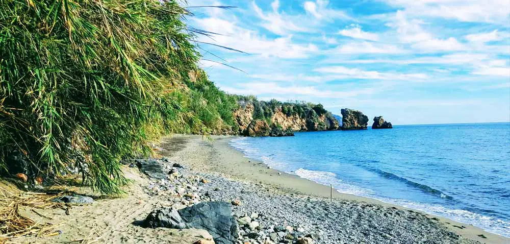 Playa la Caleta de Maro - Maro, Spain