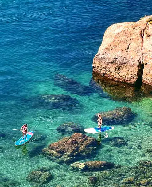 Kayaking in Nerja and Padelboard