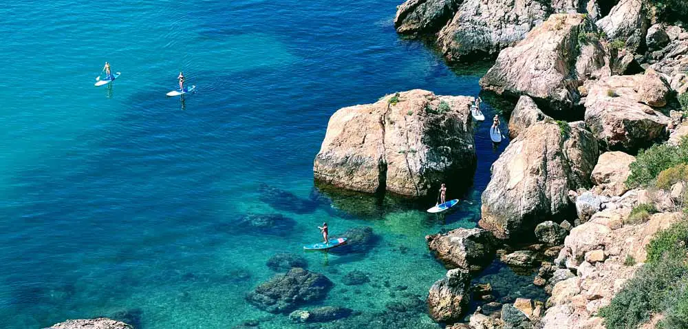 Kayaking in Nerja and Padelboard