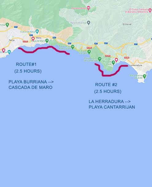 Kayaking in Nerja and Padelboard