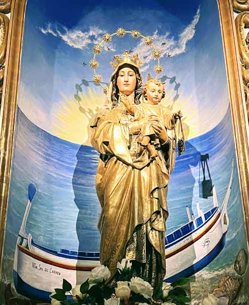 Iglesia de El Salvador - Virgen Madre - Nerja