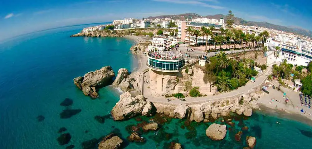 Las Playas de Nerja, la Costa y el Balcón de Europa