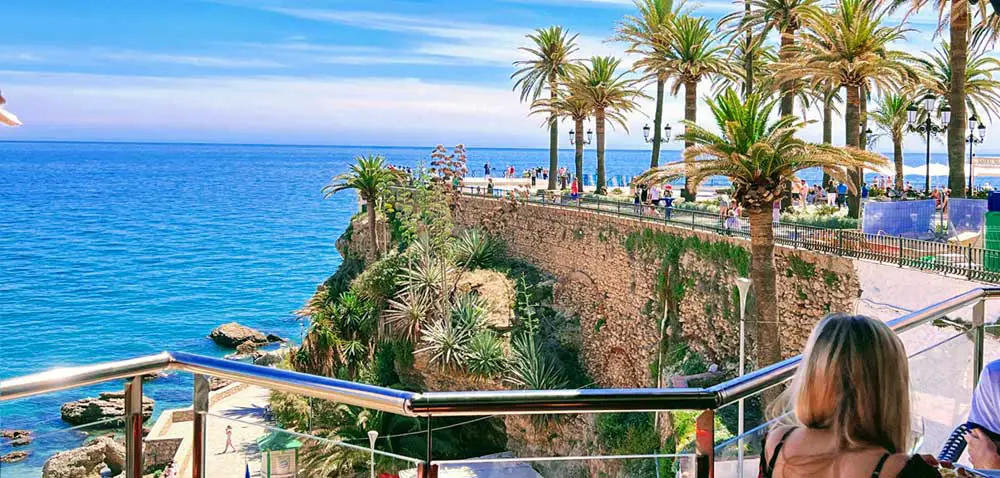 Vistas al Balcón de Europa - Nerja Malaga