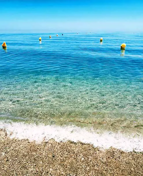 Playa Burriana - Crystal-clear water