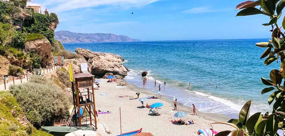 Playa Carabeo - Andalucía - Nerja España
