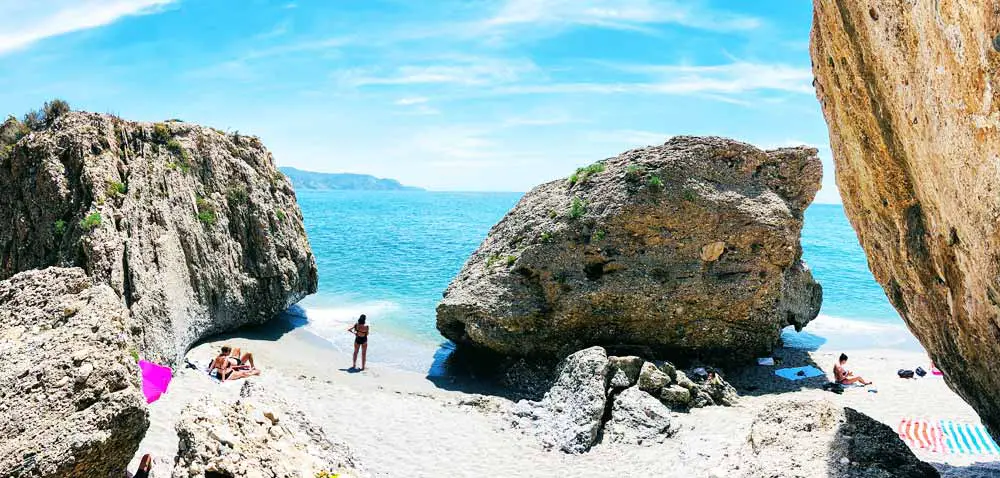 Nerja Beaches - Playa Chorrillo