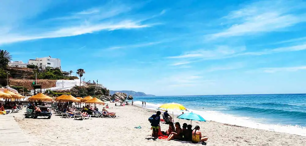 Playa el Salón - Andalucía - Nerja Spain