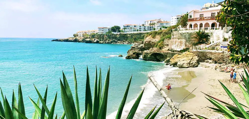 Playa la Caletilla - Andalucía - Nerja España