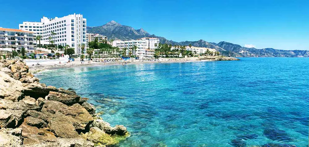 Playa Torrecilla - Andalucía - Nerja España