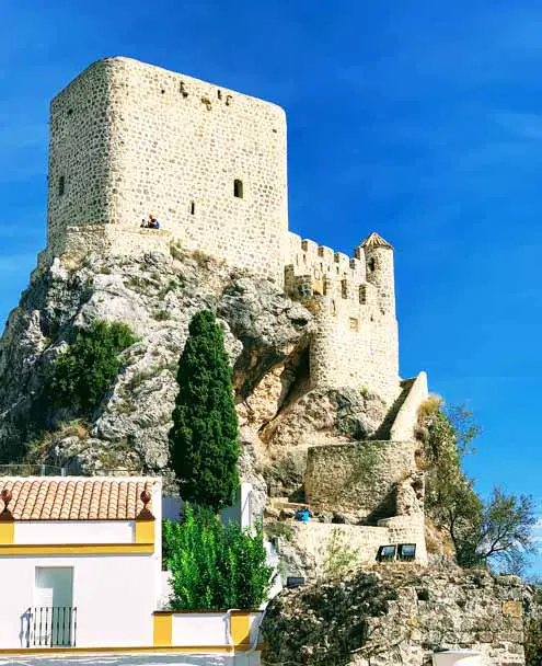 Olvera, Cádiz - Detalles del castillo