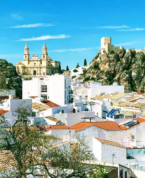 Olvera, Cádiz - Vistas del Peñón del Sagrado Corazón