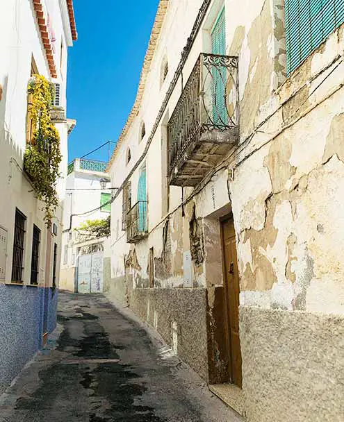 Órgiva España - Vistas del casco antiguo