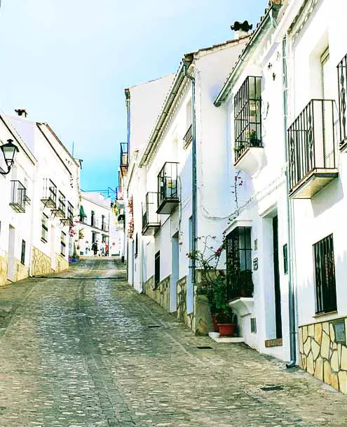 Zahara de la Sierra, Spain - Old Town Streets